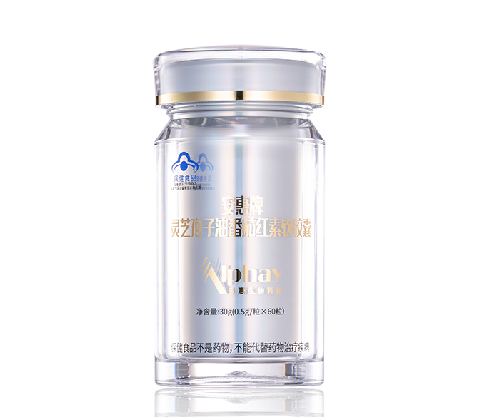 hjc黄金城牌灵芝孢子油番茄红素软胶囊